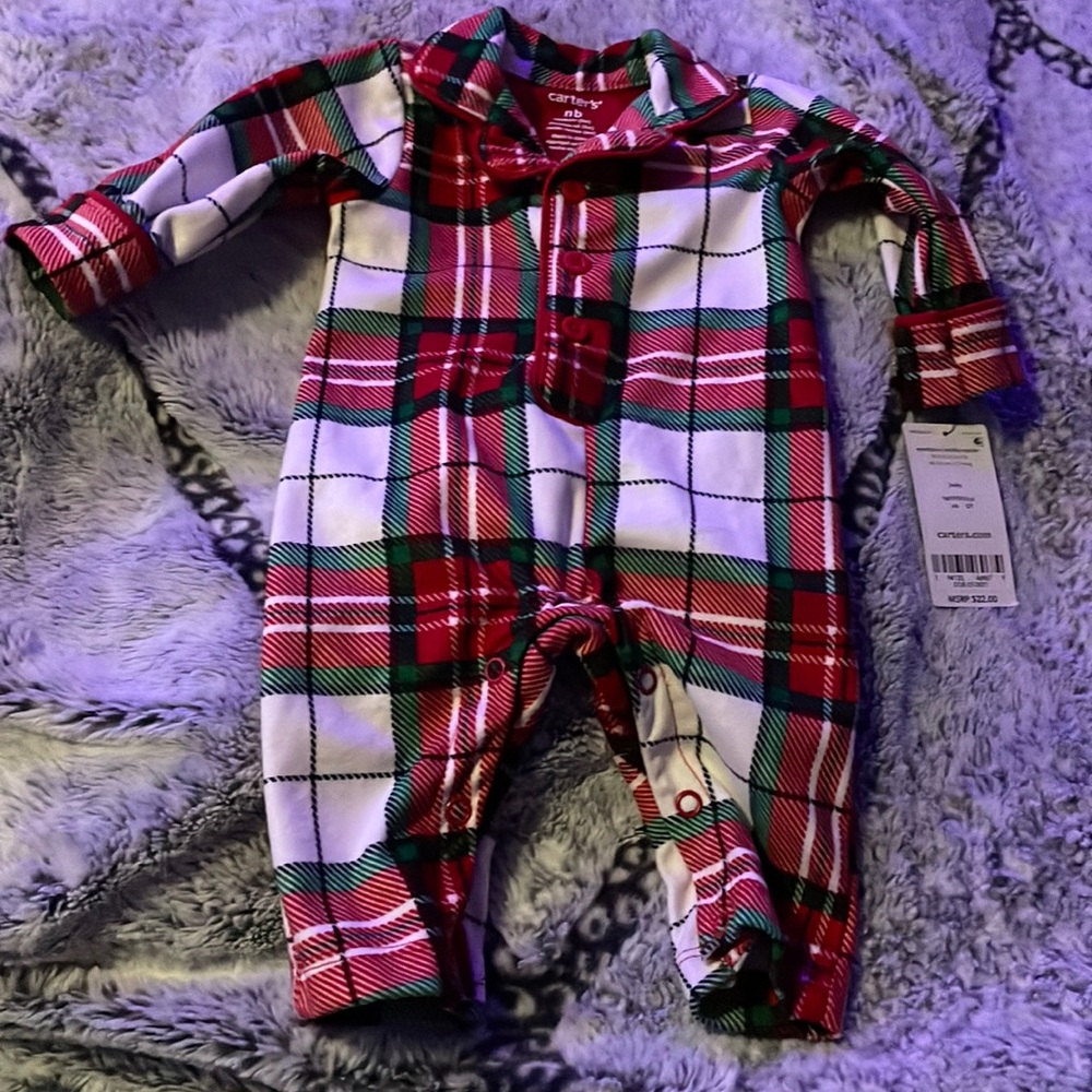 :Carters pj onsie new used or worn tags still on